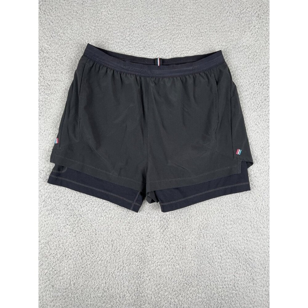 Fourlaps Command Short Compression Liner Activewear Workout Black Size M Medium